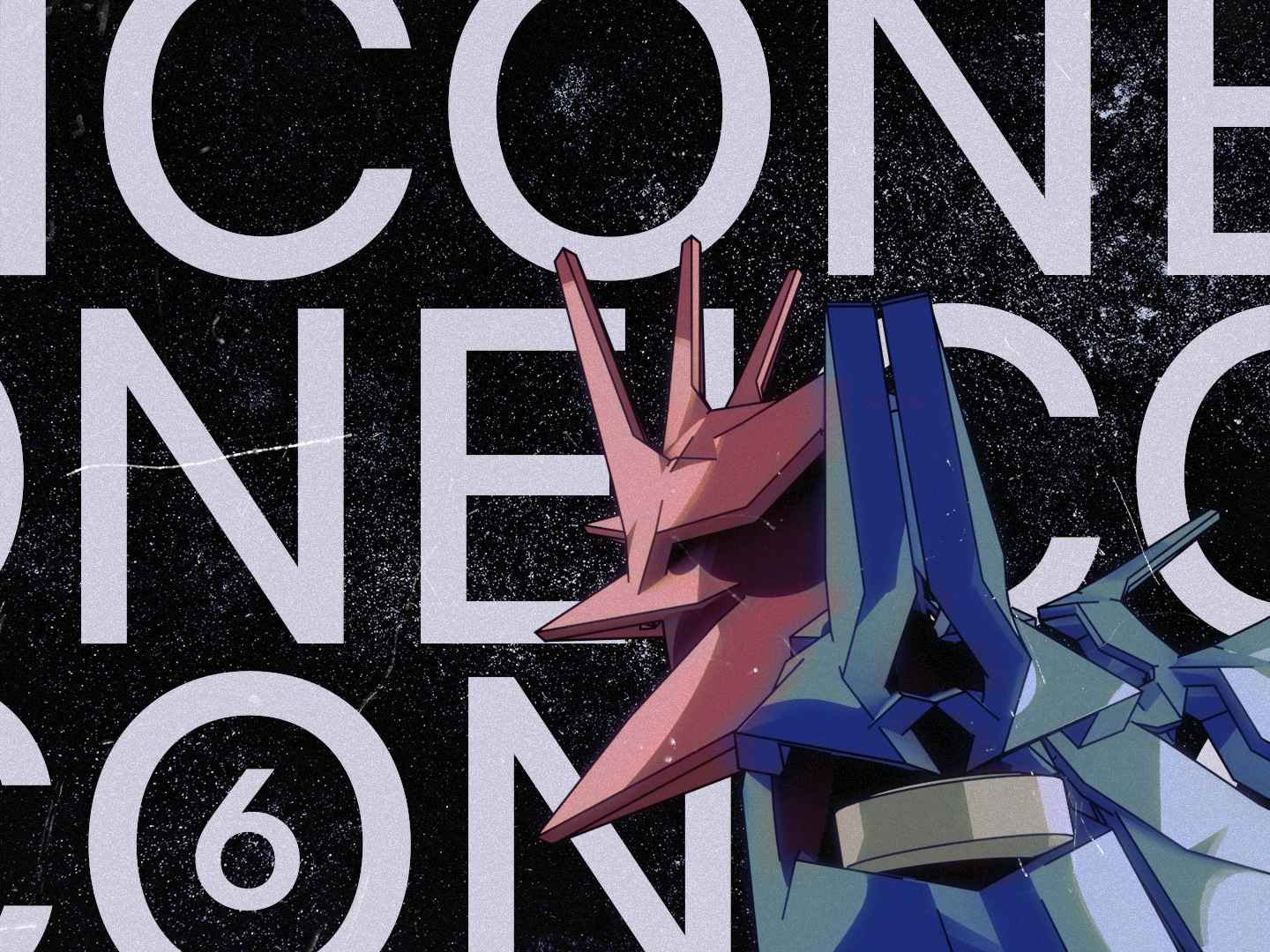 6th ICONE magazine cover, Giant mecha has been stole